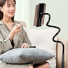 téléphone portable pliable support mural tablette colle ecran smartphone pince téléphone