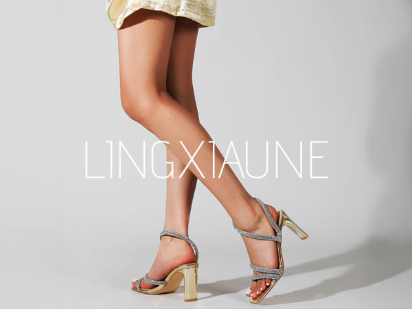 Amazon.com | LingxiaUne Gold Square toe Heels for Women
