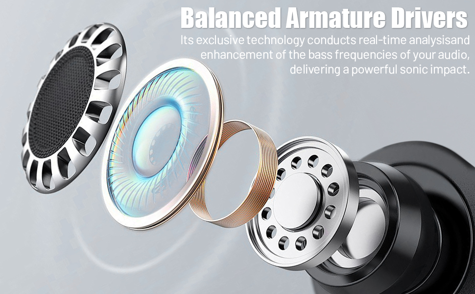 Balanced  armature drivers