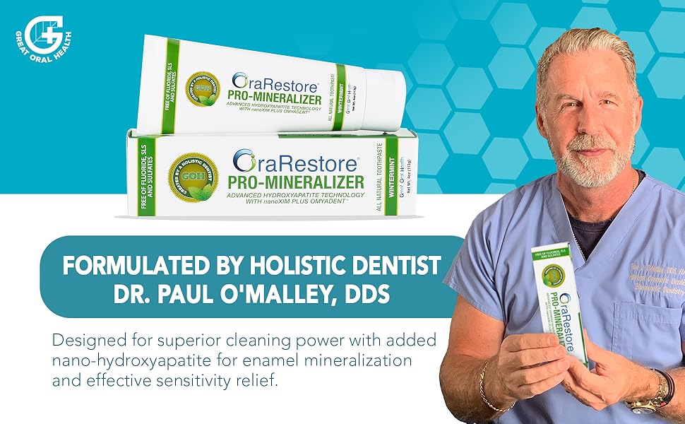 ProMineralizer ToothpasteNanoHydroxyapatite Fluoride Free Toothpaste