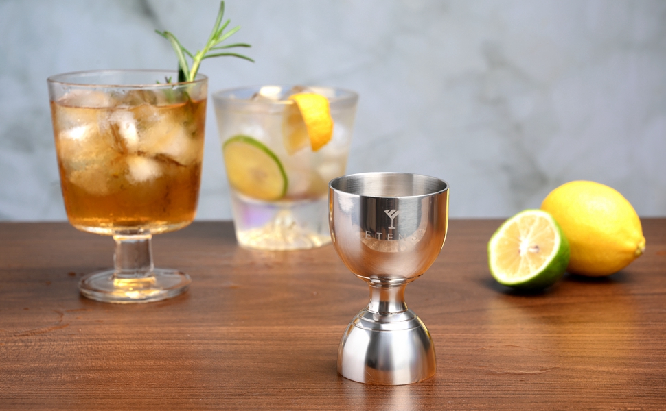 Etens Cocktail Jigger Spirit Measure Bar Spirits Measuring Jigger 2