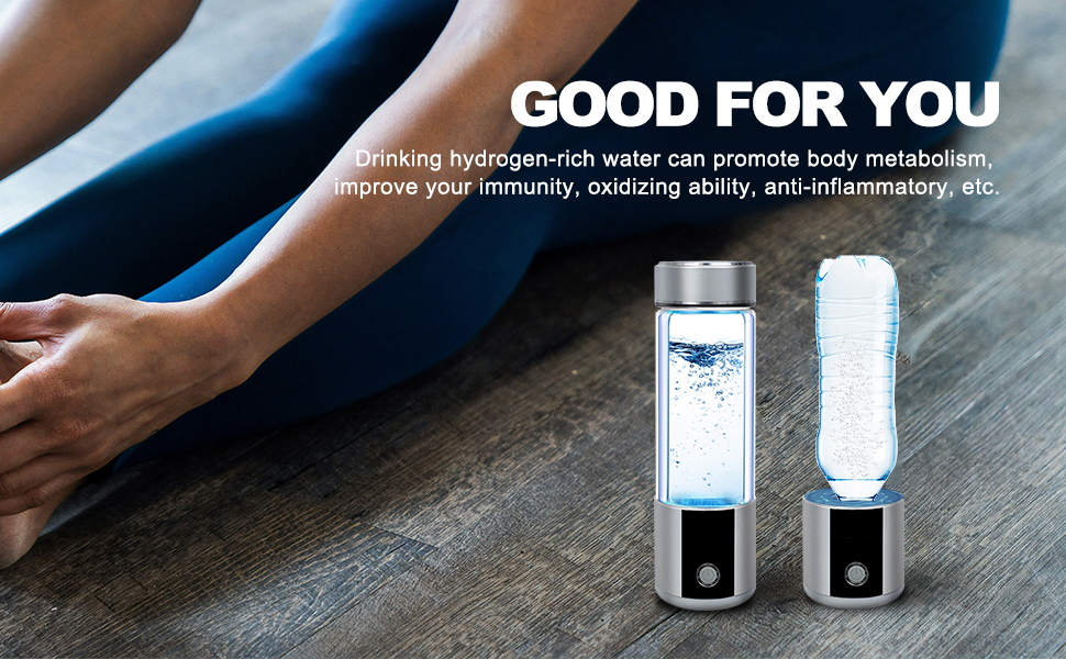 hydrohealth hydrogen water bottle