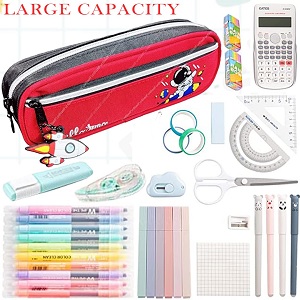 Multipurpose pouch for women, stylish pencil pouch for girls, pencil box for boys, pencil box for kids