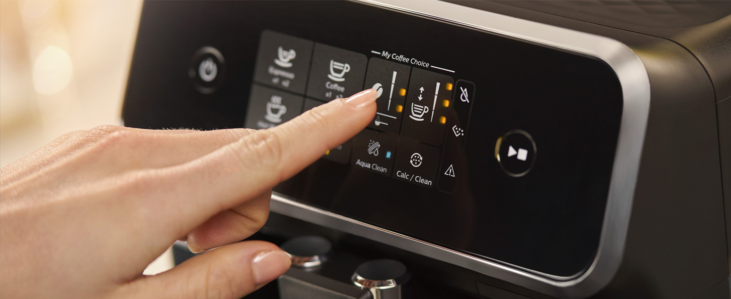 Philips Series 2200 Fully Automatic Espresso Machine with LatteGo, 3