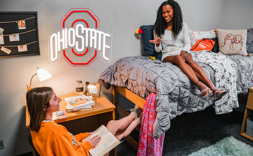 Ohio State University neon signs for wall decor