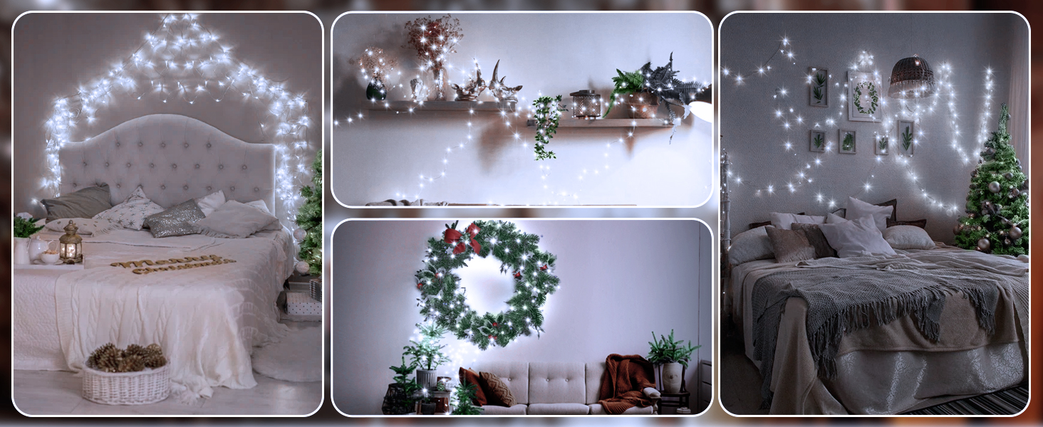 outdoor fairy lights
