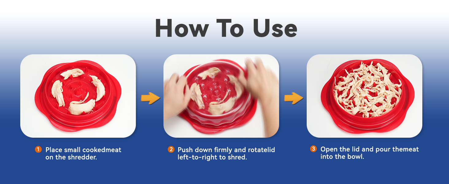 desmenuzador de pollo