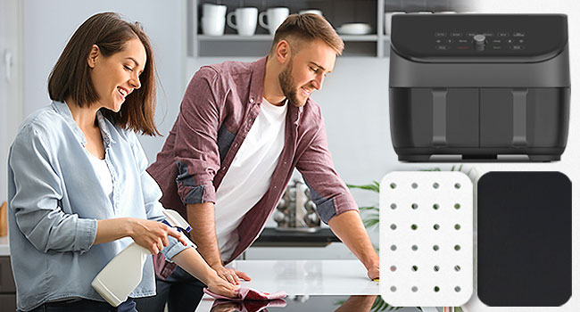 accessories for instant dual pro air fryer 8 quart extra large clear cook window