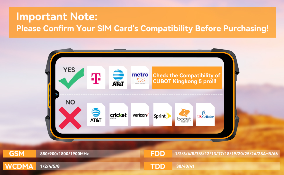 Rugged Unlocked Phones Compatible Carriers