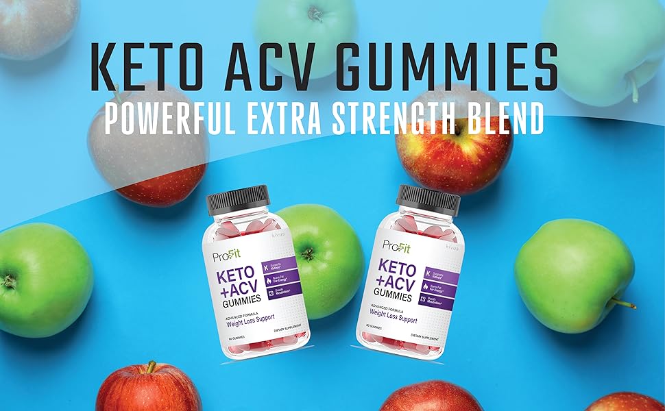 Pro Fit Keto Apple Cider Vinegar Gummies