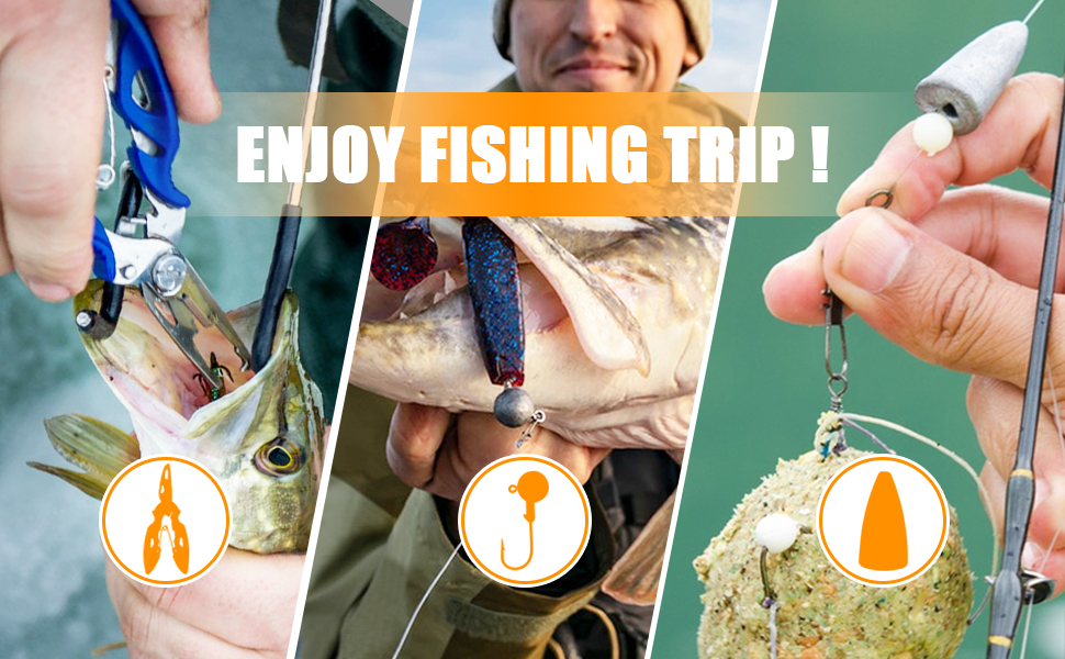 Fishing Hooks and Swivels