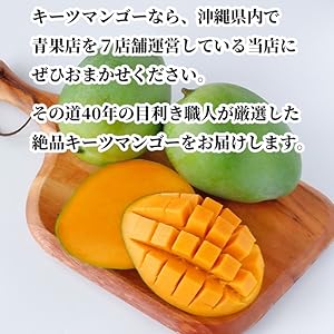 キーツマンゴー　るいさん専用 宮古島産「巨果・幻のキーツマンゴー」2玉 | Blue Turtle Farm