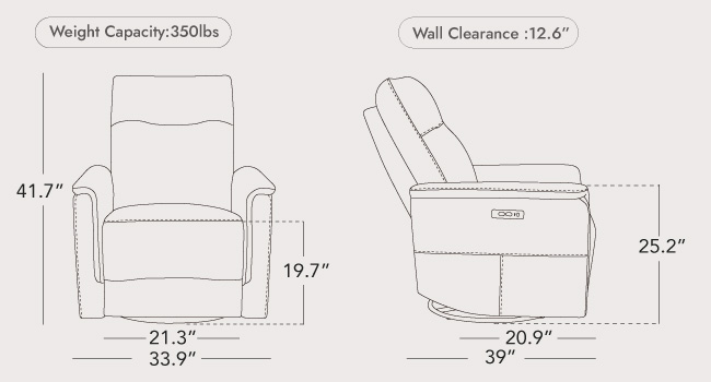 small recliner chair