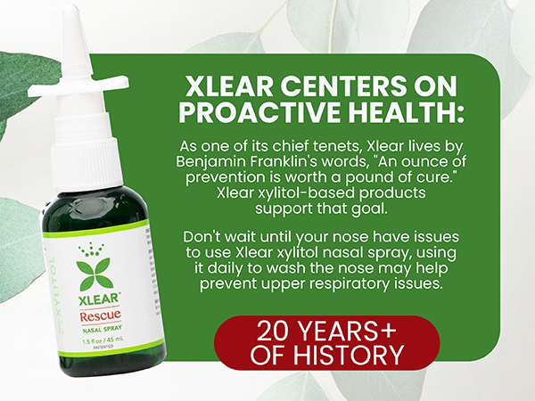 Amazon.com: Xlear Rescue Natural Nasal Spray with Xylitol, Oregano