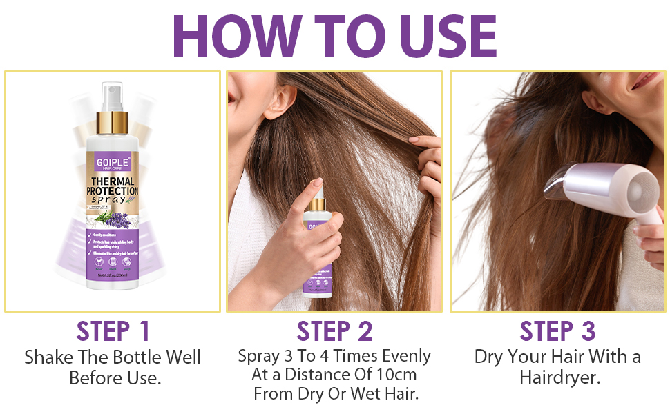 heat protection spray for hair