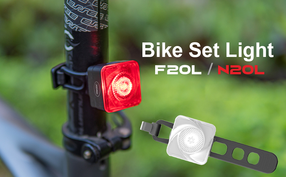 BSSOK Bike HeadlightSmart Tail Light Set, Bicycle Lights