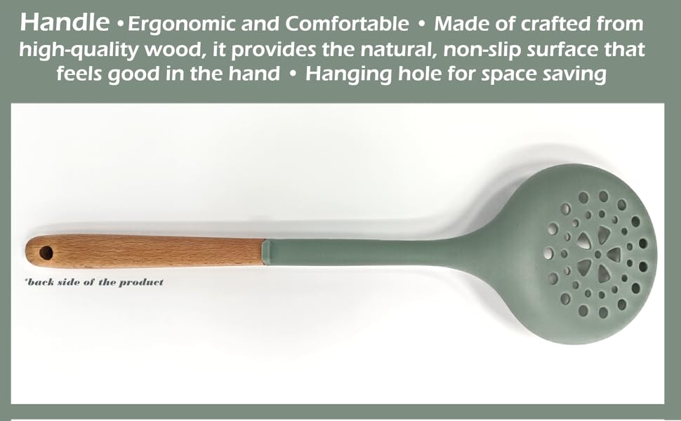 Kitchen Utensils Non-Slip Handle Spatula Flexible Silicone Spatula Dishwasher Safe Spatula Cooking