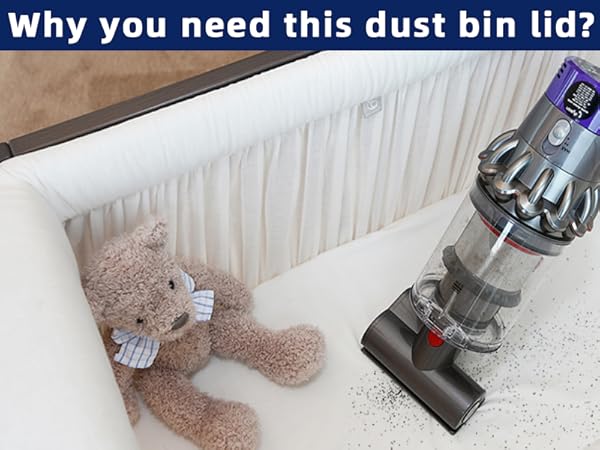 Amazon.com: Dust Bin Lid Replacement for Dyson V6 DC58 DC59