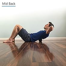 Infinity Roller mid back stretch