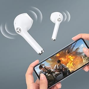 Tranya F4 Fone de Ouvido Bluetooth Sem Fio, Bluetooth 5.3 -Branco 24 Fones de ouvido Bluetooth,Fones de ouvido,Fones de ouvido sem fio