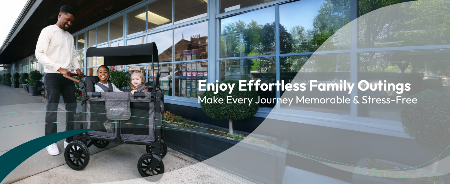 WONDERFOLD W2 Luxe Pro Stroller Wagon