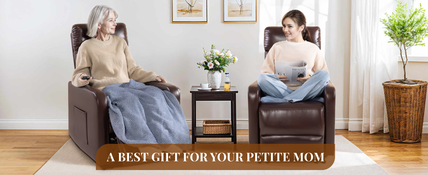 small recliner for small mom