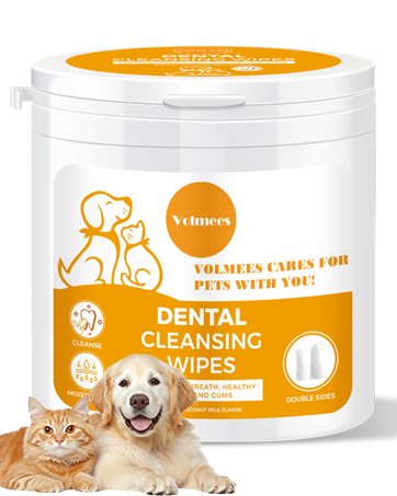 dog teeth cleansing wipe