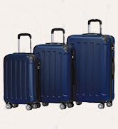 TRVLMORE Reisekoffer Set - Hartschalenkoffer 3 Stück - Schwarz, Ideal für Familien, Urlaubsreise-Sets F06bb8c0 48f3 4812 9a00 6caa32049ae6. AC SR166,182