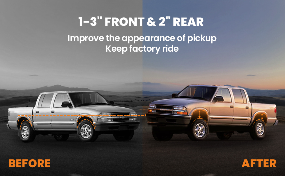 maXpeedingrods Lift Leveling Kit 1"3" Torsion Keys and