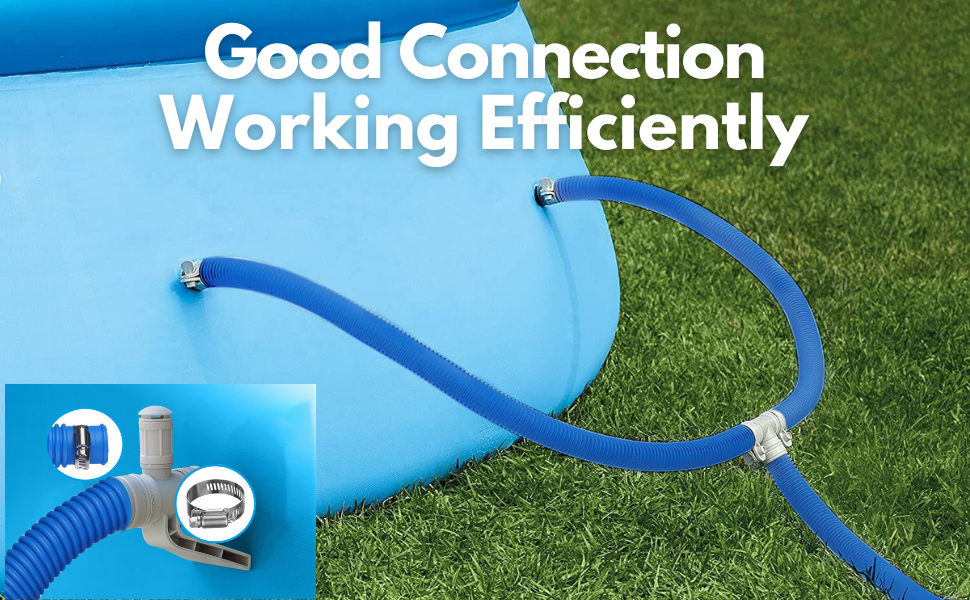 Pool Pump Replacement Hose, 1.25 x 41 Inch for compatible