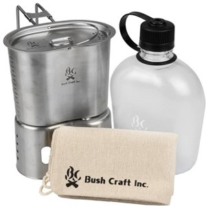 Bush Craft Inc.ブッシュクラフト焚き火セット　その他 焚き火クッカーセット - レンタルキャンプ用品 - たき火