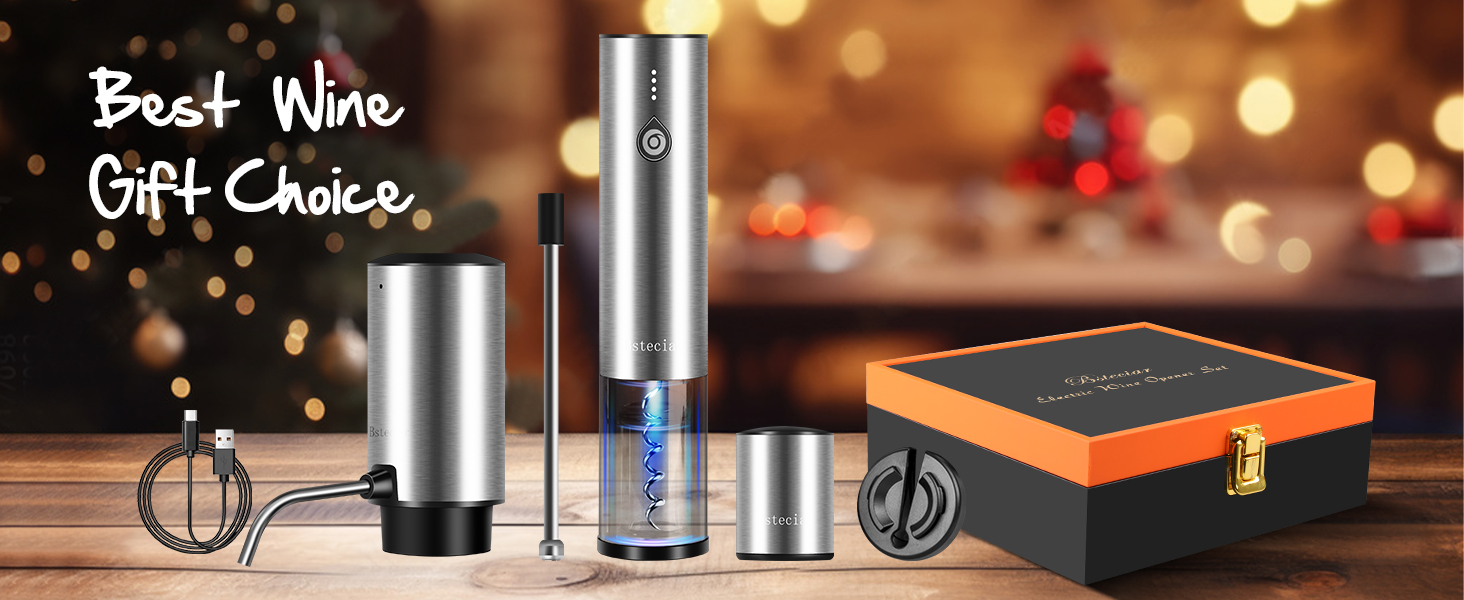 Electric Wine Openers Set