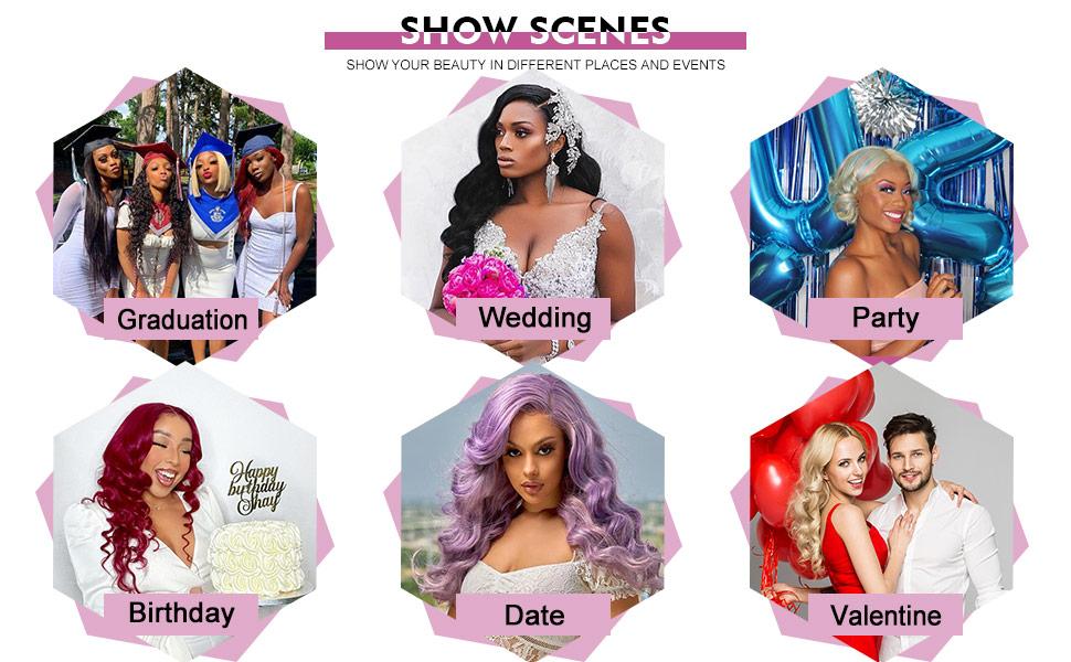 13x4 Blonde Lace Front Wigs human hair.