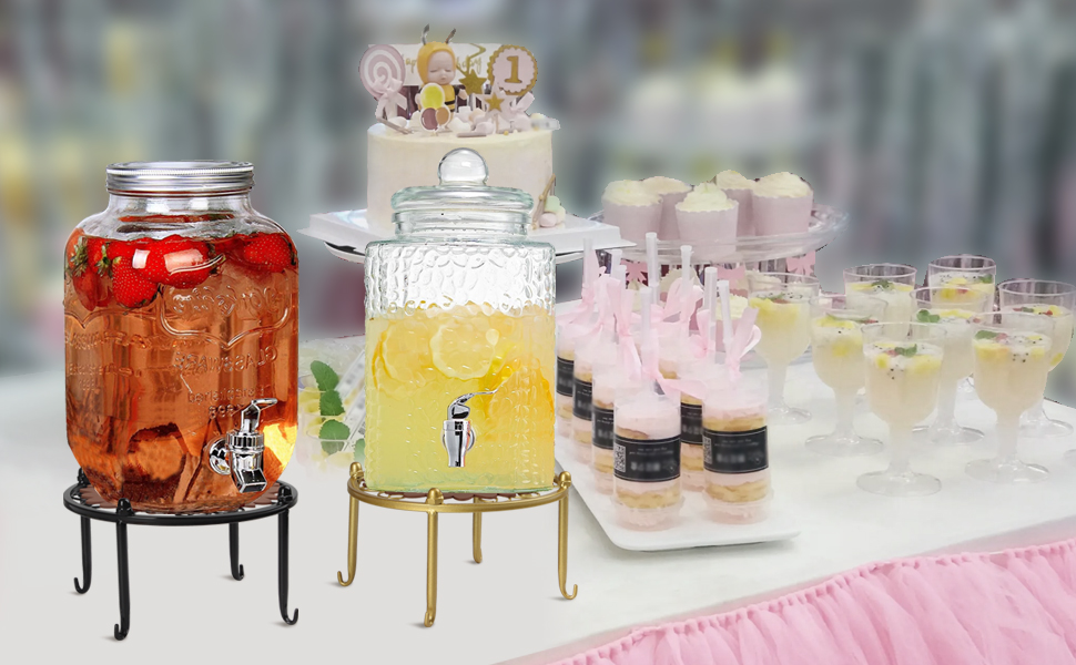 Kcgani Heavyduty Metal Beverage Drink Dispensers Stand