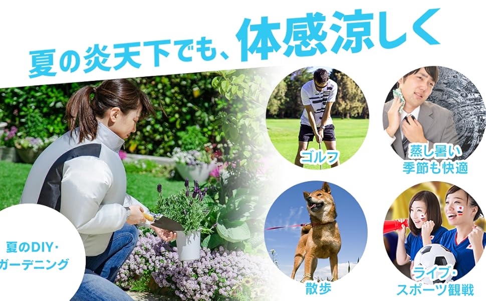 Amazon.co.jp: アイリスオーヤマ クールウェア 熱中症対策 ベスト