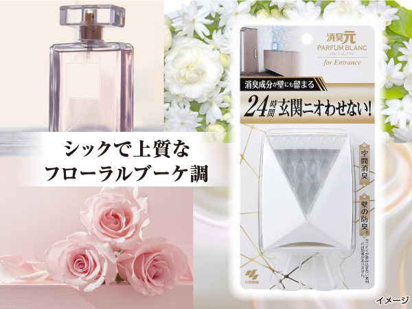 Amazon | 消臭元 パルファム ブラン 玄関用 消臭 芳香剤 置き型