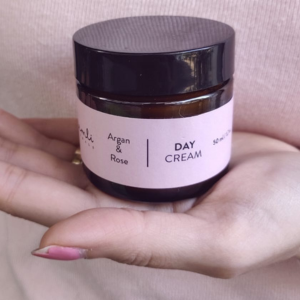 full jar of neemli day cream with argan