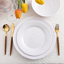 white melamine dishes