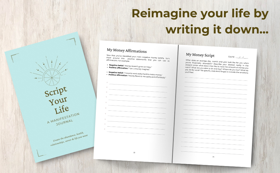 manifestation and positive affirmation journal for black women