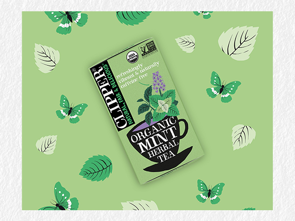 Amazon.com : Clipper Tea Mint Herbal Teabags – Caffeine Free, USDA