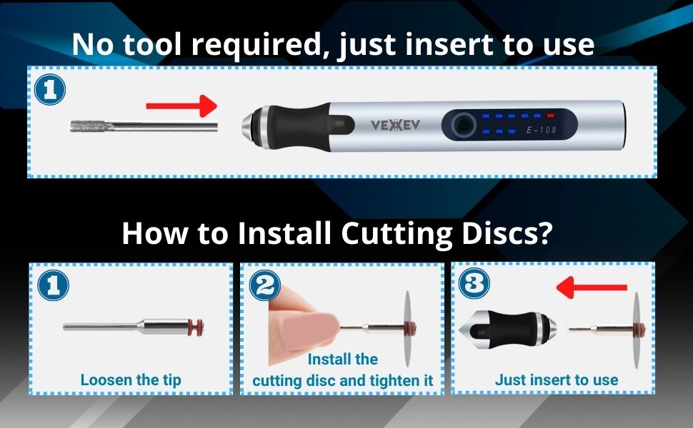 VEXXEV Engraving Pen Kit Electric USB Rechargeable Micro Engraver Cordless Carve Tool for Etching Carving Customizing DIY Art and Crafts on Wood Metal Glass Jewelry Nails Ceramic Stone Plastic Egg 12 wood carving kit pen metal engraver culiau engraving drill bits glass stone diy tools nail art tool