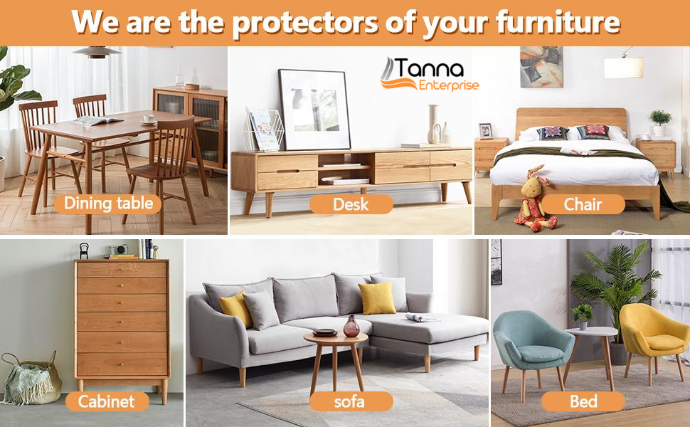 • Silicon Furniture Leg Protection Covers :