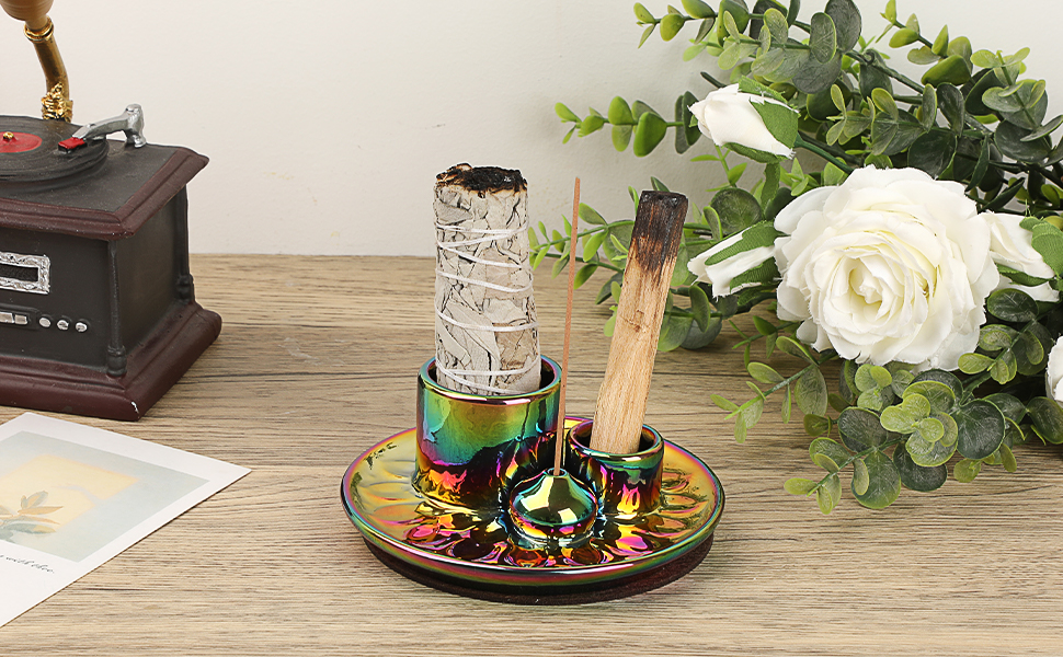 4 in 1 Incense & Candle Holder