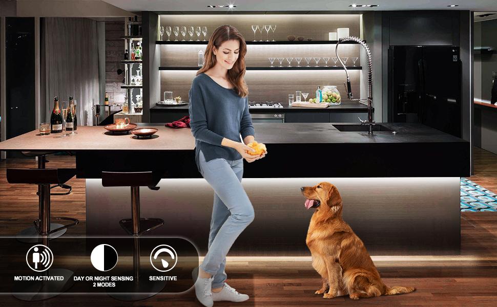 motion sensor led light strip