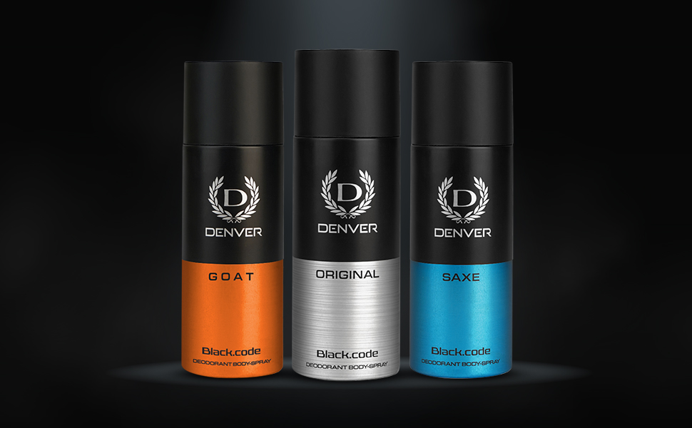 DENVER Saxe Deodorant 150ML | Long Lasting Deo for Men &amp; Boy