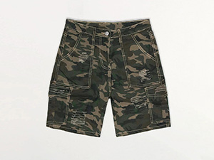 camo shorts women