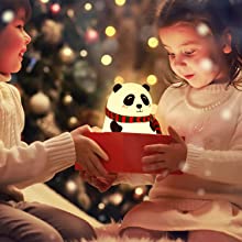nightlight bedrooms boys mini squishy bunny bed night lamp for kids panda touch baby