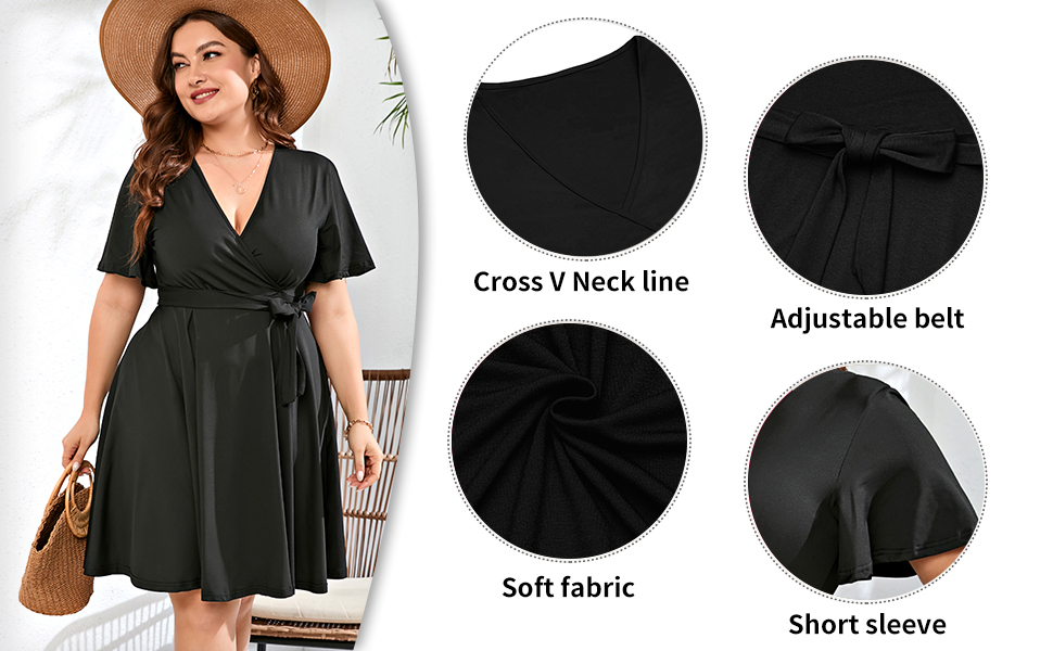 plus size cocktail dress for women