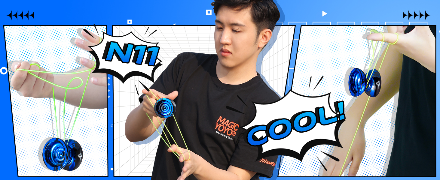 MAGICYOYO Responsive YoYo für Kinder, Professionelles YoYo N11 Plus mit
