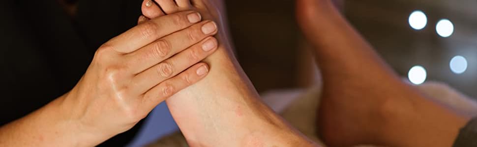 Perfekte Fußschönheit Elektronische Gesundheitsnachfüllung nass